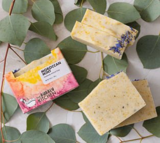 All Natural Moroccan Mint Soap, 6pk.