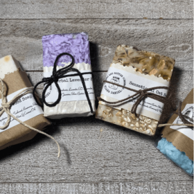 Handmade Tea Tree and Turmeric Bar Soap 12pk