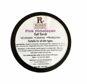 Emulsifying Body Scrub (Color: PINK, size: 10 oz)