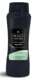 Activated Charcoal Body Wash (Color: BLACK, size: 18 oz)