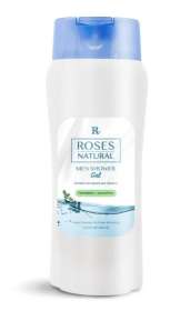Men Natural Shower Gel (Color: White, size: 13.5 oz)
